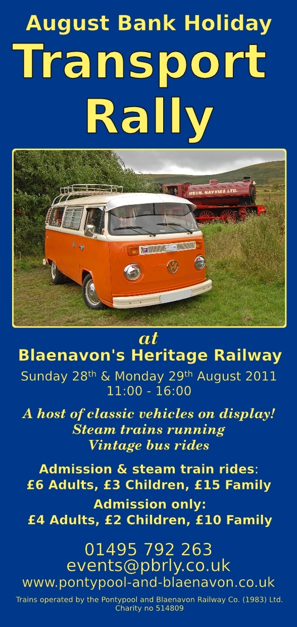 Transport Rally leaflet